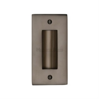 FLUSH PULL HANDLE 100mm MATT BRONZE C1820-4-MB